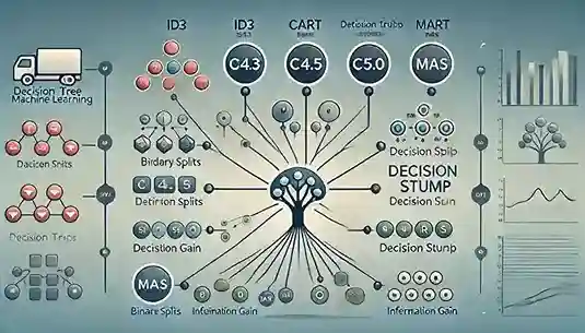 #Decision Tree Algorithms #including ID3, C4.5, CART #machineLearning