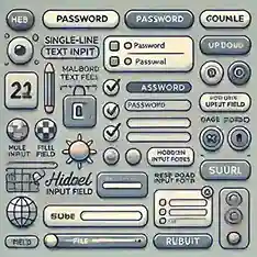 #Type of Form Controls | input type text, password, Radio, Checkbox in HTML